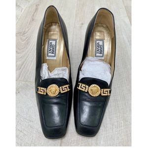 Gianni Versace pumps/ loafers. Vintage and rare!